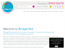 Tablet Screenshot of bridge2aid.org